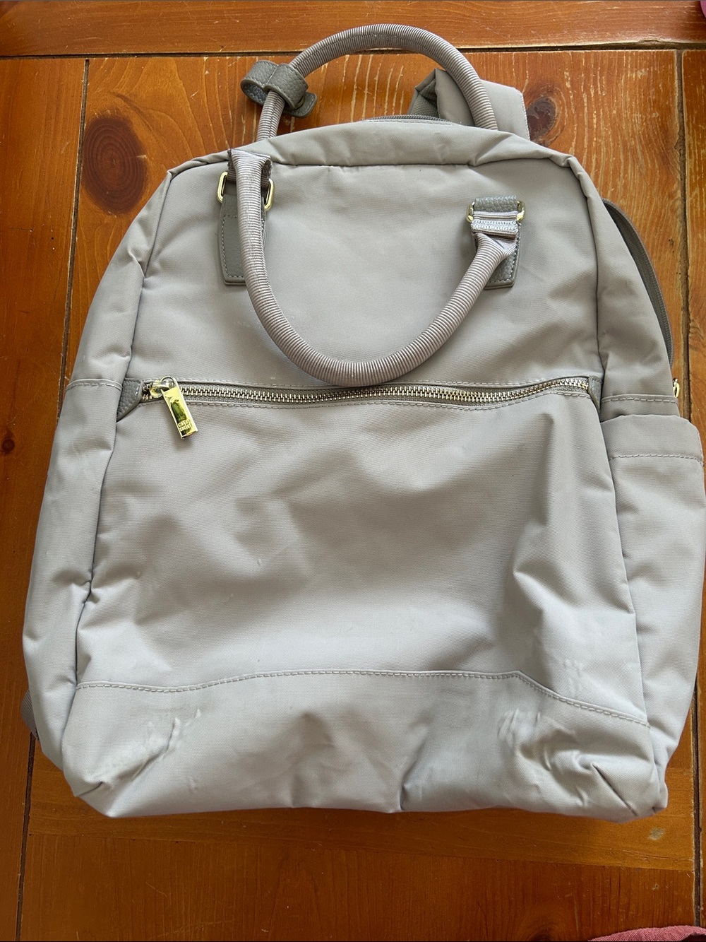 Target Light Gray Convertible Women's Backpack Tote